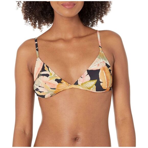Billabong Wave Tribe Ceci Triangle Women's Bikini Top Size XL Multi Swimwear - Picture 1 of 5